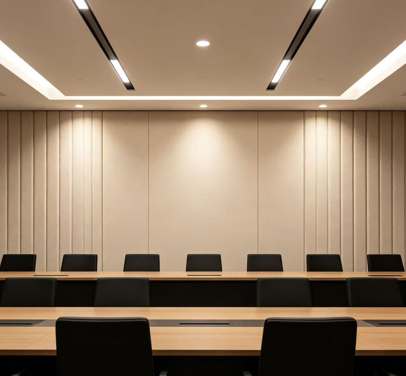 會議室話筒嘯叫、回聲大，吸音板能解決嗎？怎么布置才不刺耳